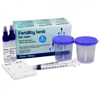 Test plodnosti za muškarce - spermiogram dvostruko pakiranje One Step